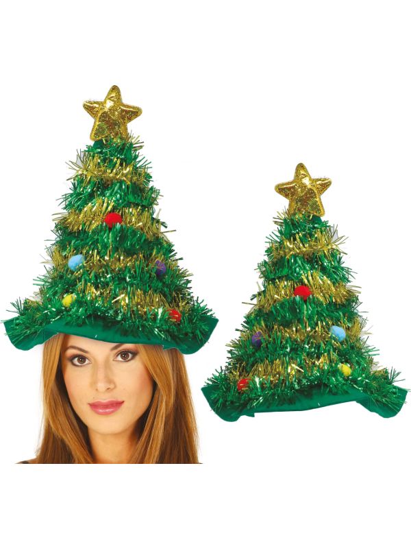 Foute Kerstboom Muts met Ster