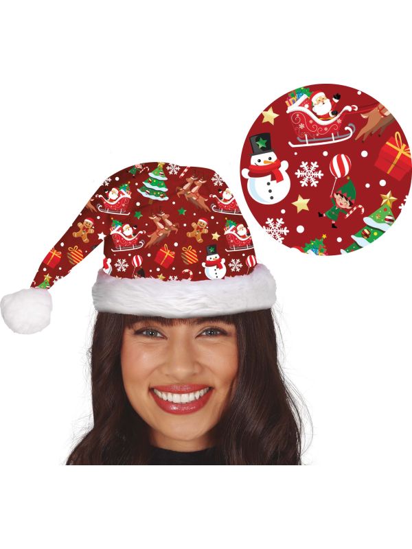 Foute Kerstman Muts Figuurtjes