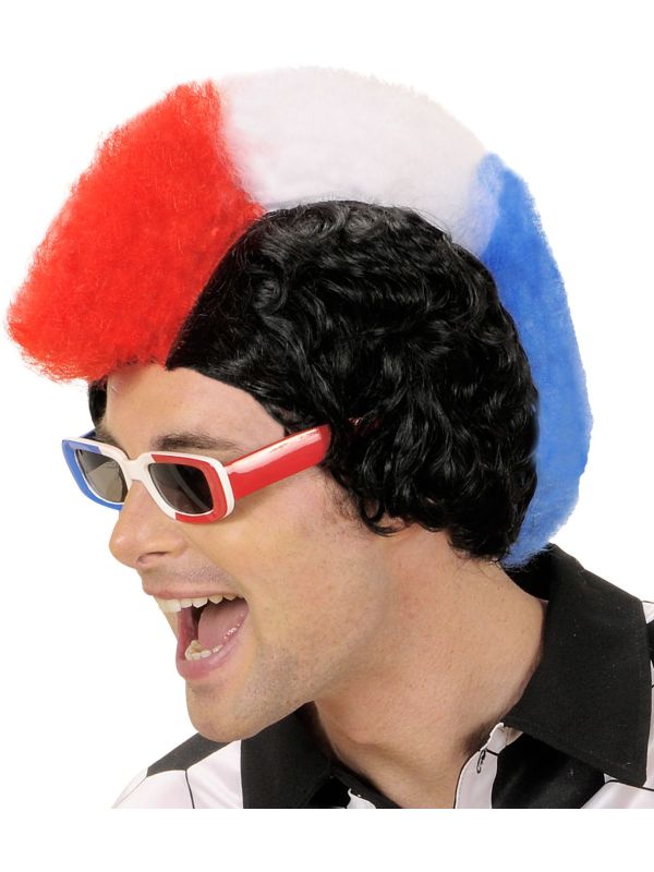 Frankruik Hanenkam Pruik