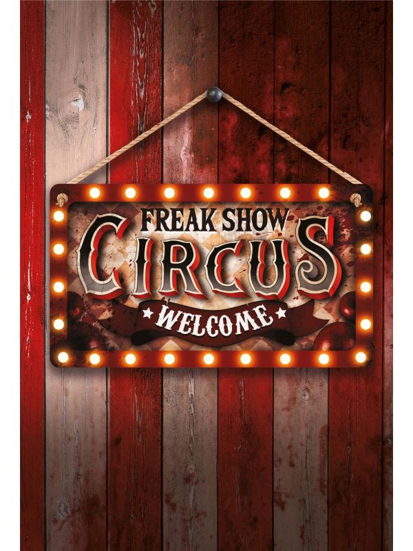 Freak Show Circus Wandbord