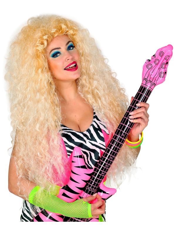 Frise Grote Pruik Blond