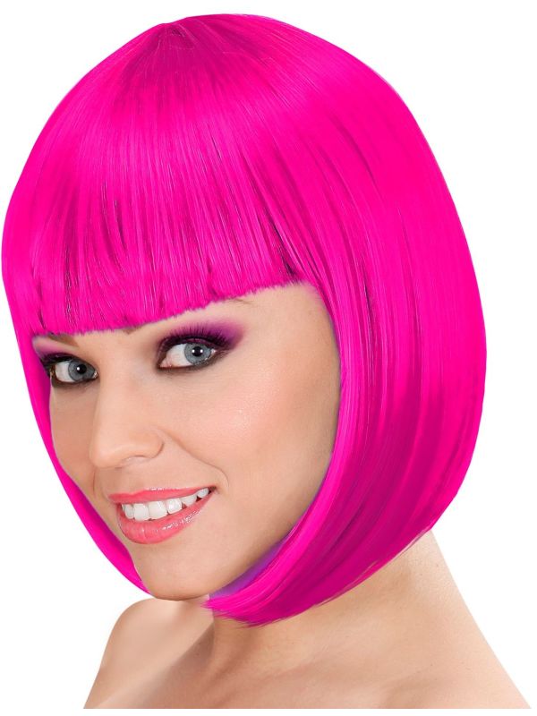 Fuchsia Lou Lou Pruik