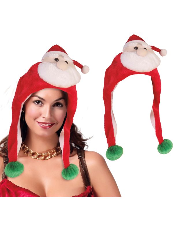 Funny Warme Kerstman Muts