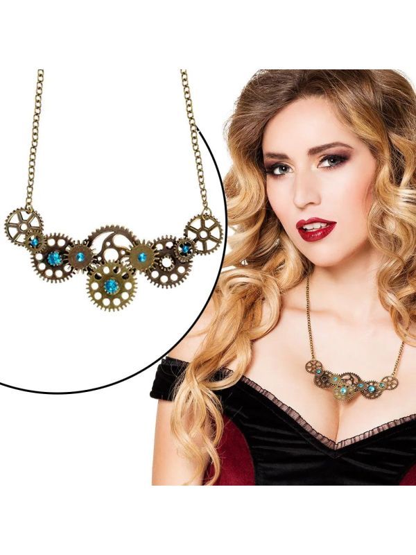 Gearpunk Steampunk Ketting