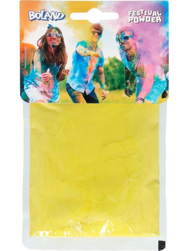 Geel Festival Kleurpoeder
