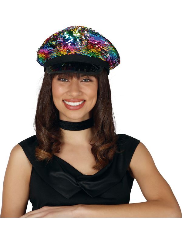 Gekleurde Pailletten Pet