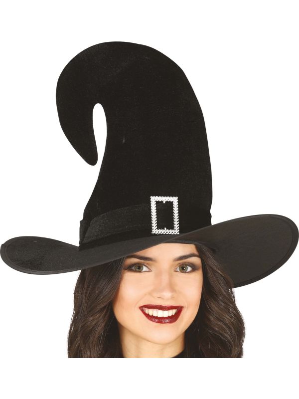 Gekrulde Zwarte Heksenhoed