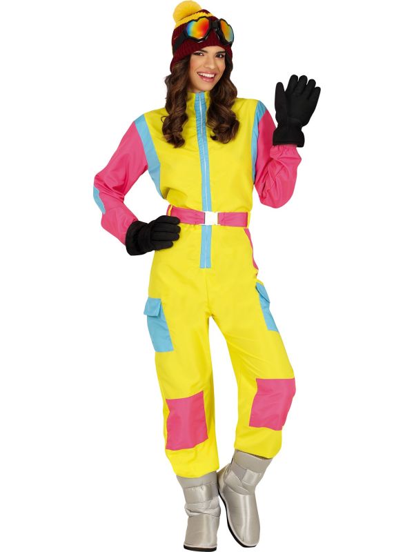 Gele 80's Skiers Dames