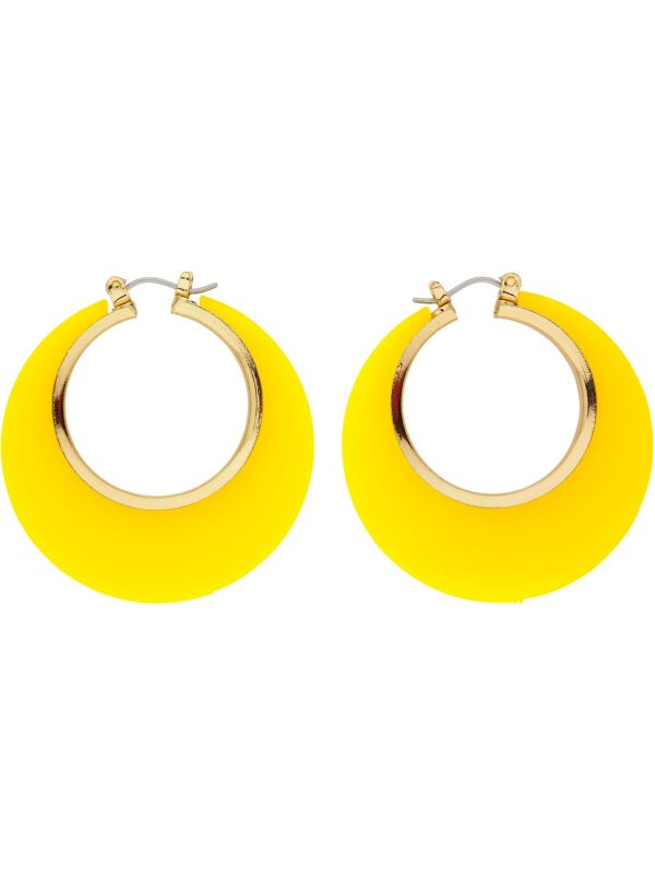 Gele Disco Oorbellen