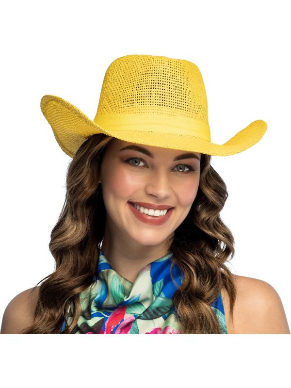 Gele Hawaii Strohoed