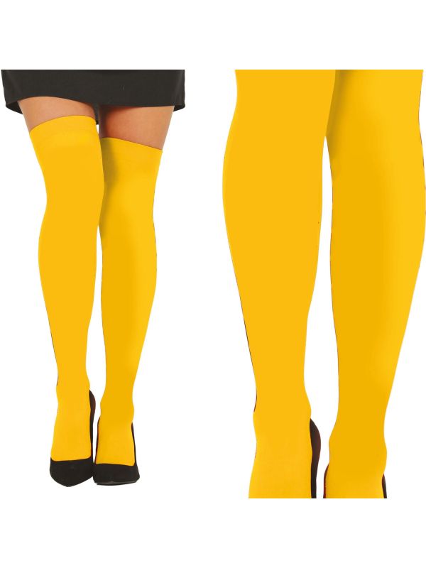 Gele Kniekousen Dames