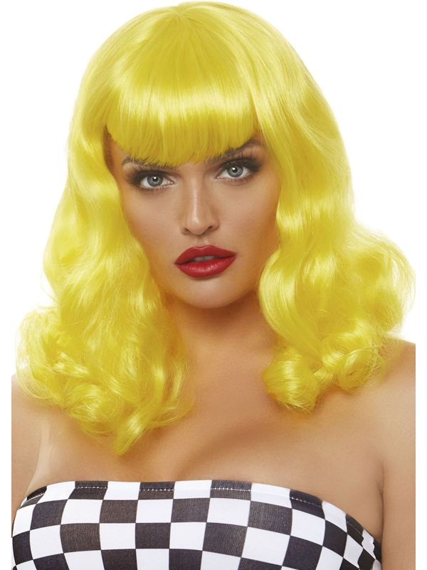 Gele Lola Pruik