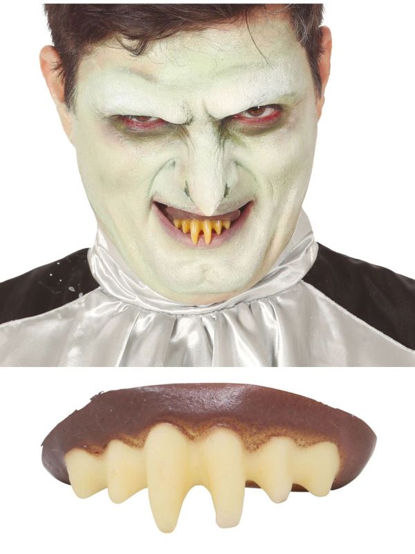 Gelige Vampier Hoektanden Gebit