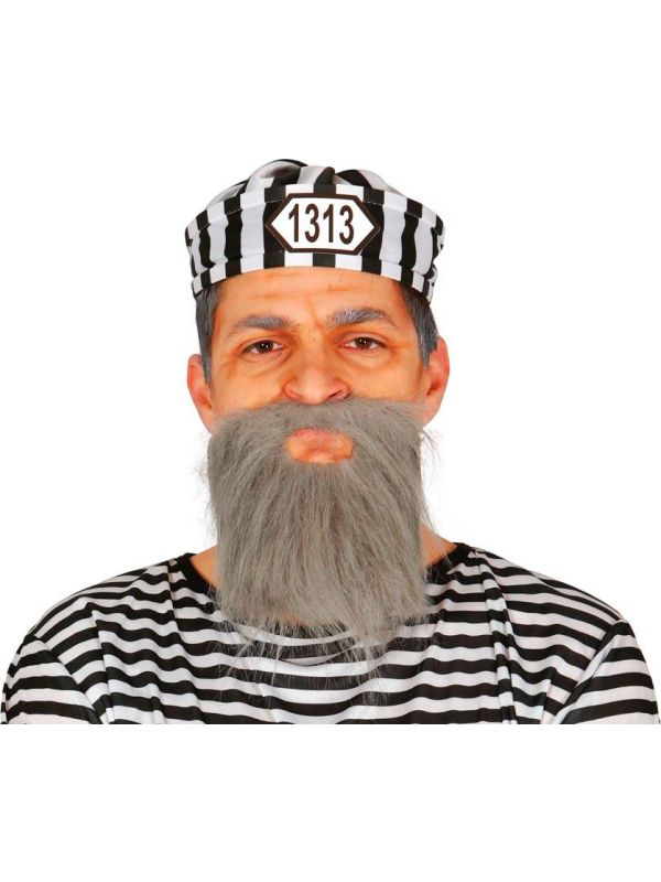 Gevangene Hoedje Zwart Wit