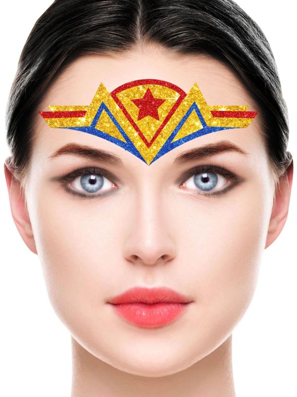 Gezichtsjuweel Wonder Woman