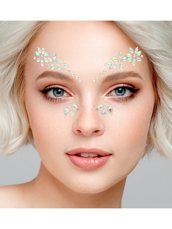 Gezichtsjuwelen Bloemen