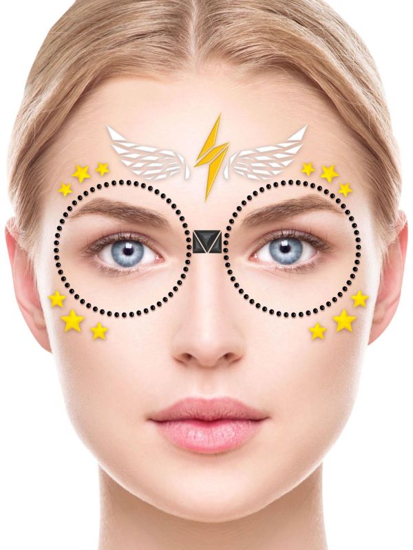 Gezichtsjuwelen Harry Potter