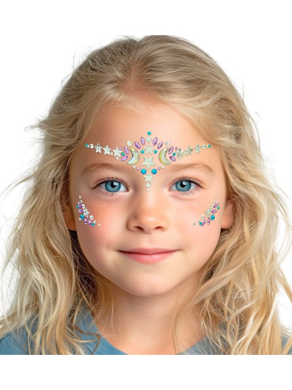 Gezichtsjuwelen Heksen Look