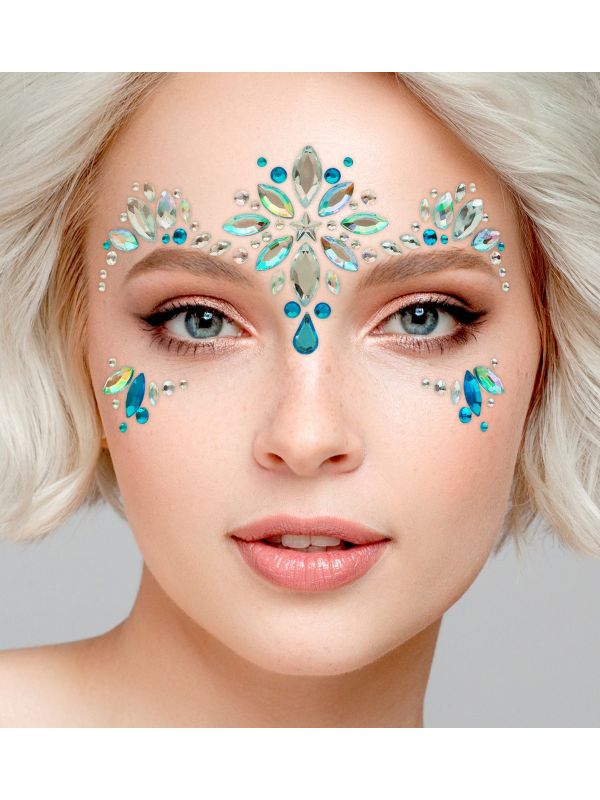 Gezichtsjuwelen Ijsprinses