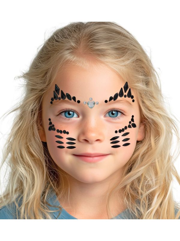 Gezichtsjuwelen Kattenogen