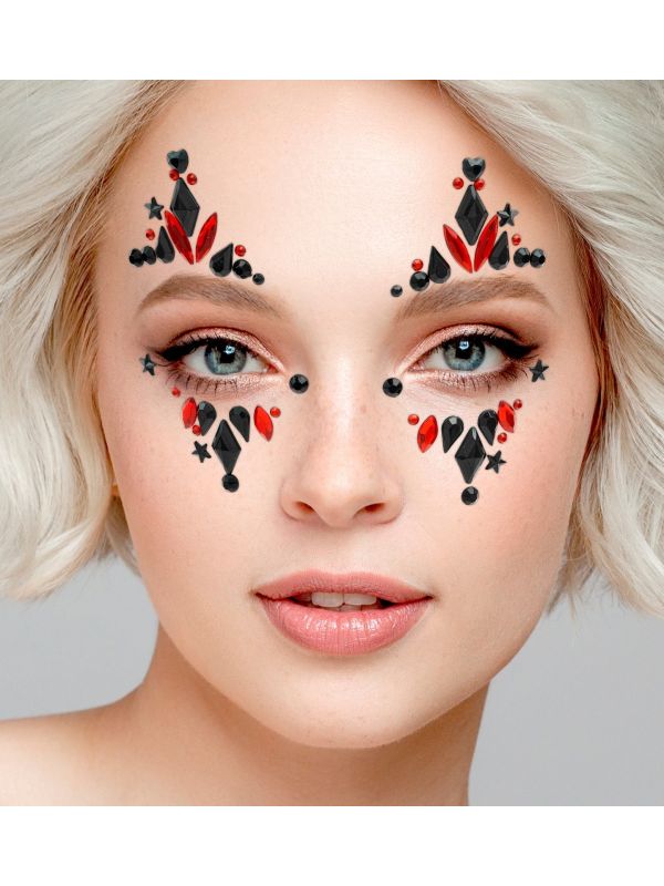 Gezichtsjuwelen Rebel Look