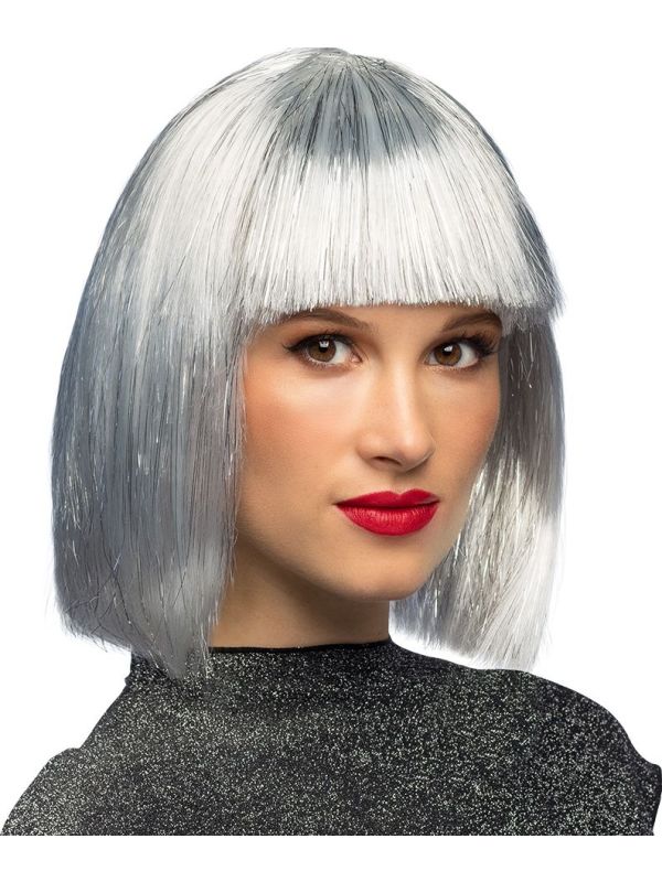 Gigi Glamour Pruik Wit