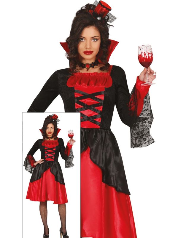 Glamour Vampieren Jurk Dames