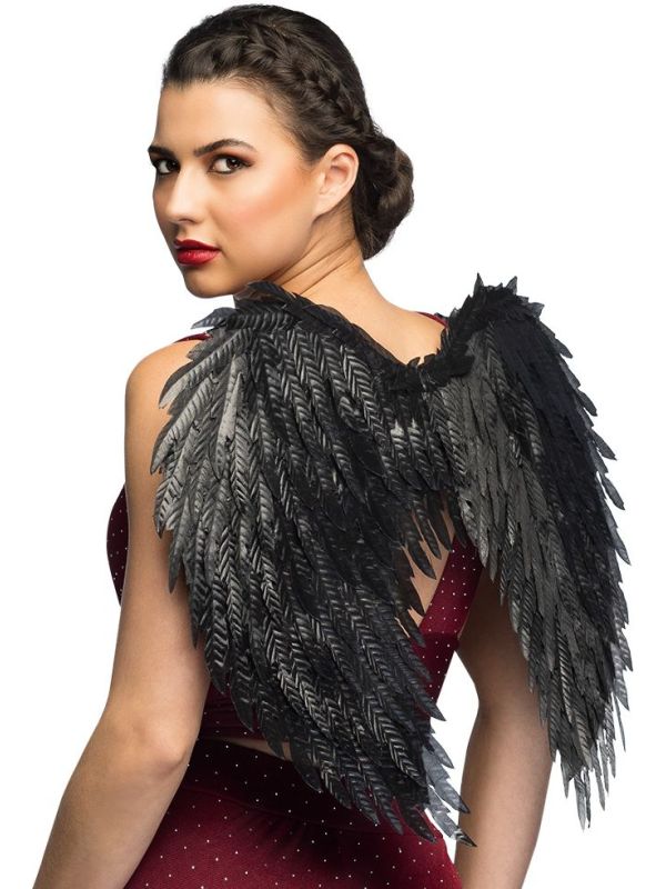 Glamoureuze Zwarte Engelenvleugels