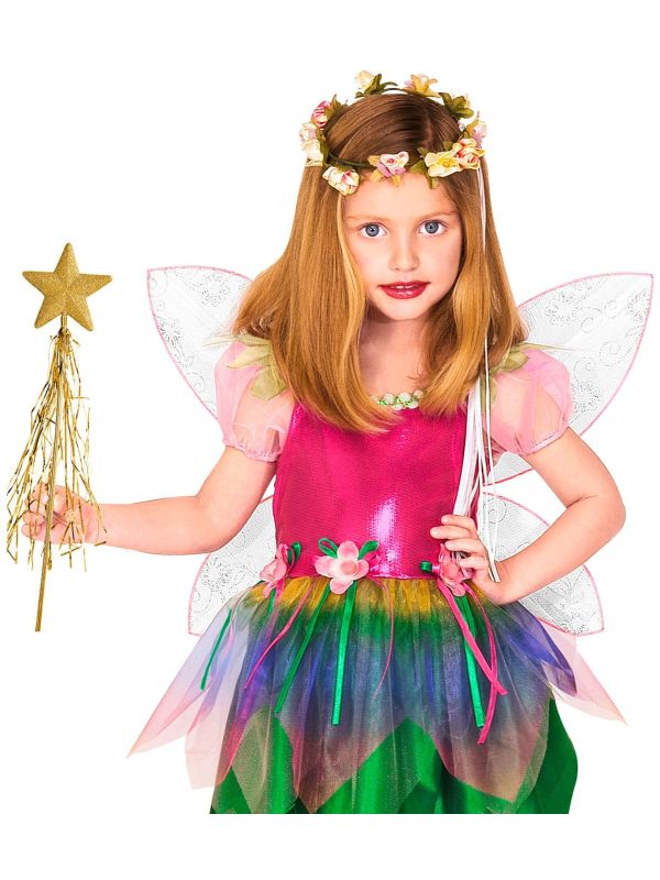 Glitter Feeënstaf Goud