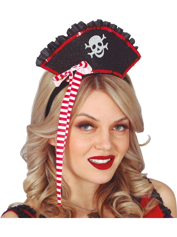 Glitter Piraten Haarband