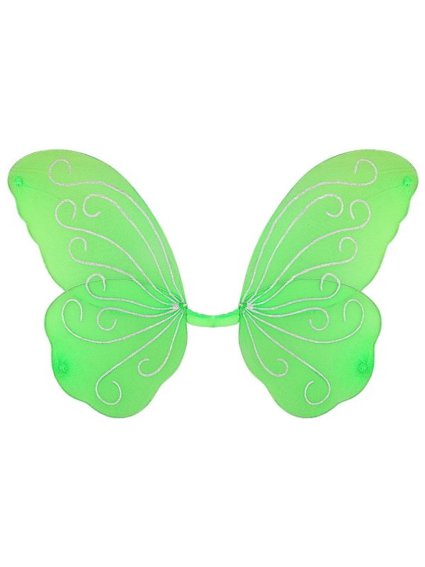 Glitter Vlinder Vleugels Groen