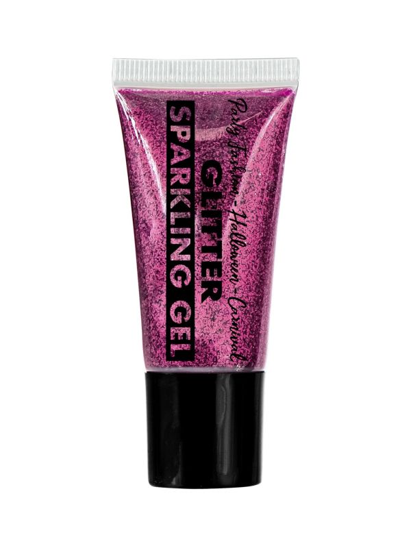 Glitterende Roze Make Up Gel 25ml