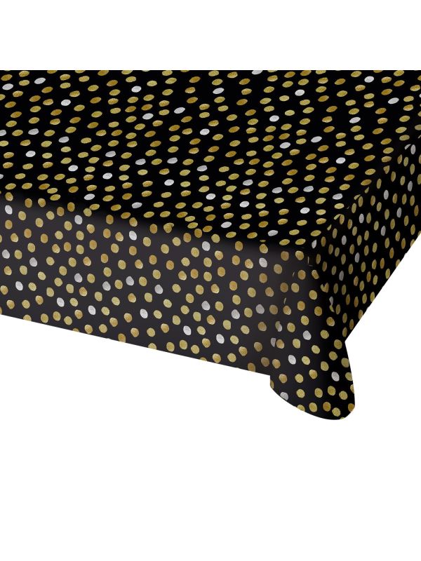 Glossy Black Tafelkleed