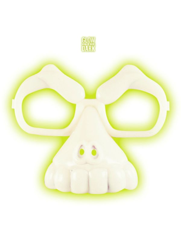 Glow In The Dark Schedel Bril