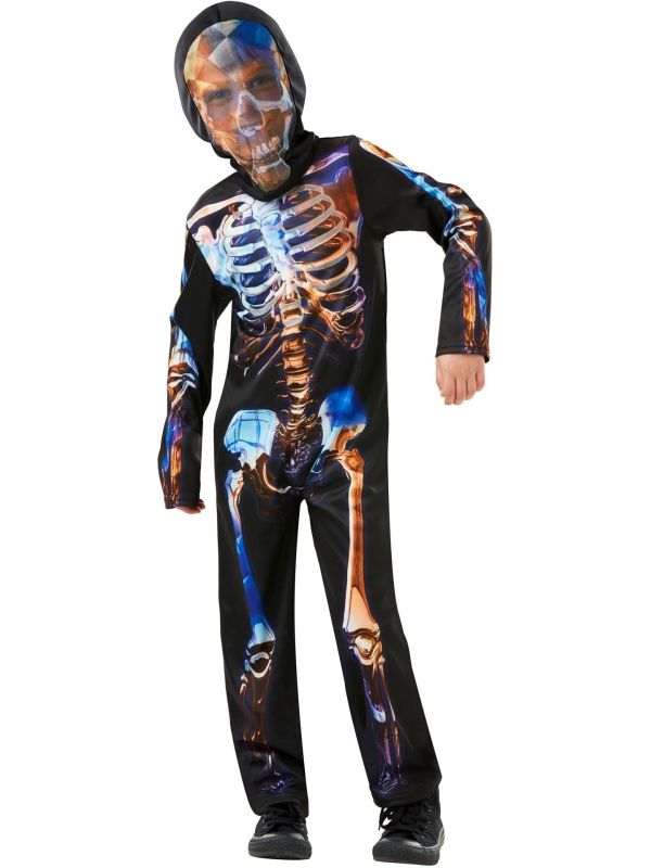 Glow in the Dark Skelet Kostuum Jongens