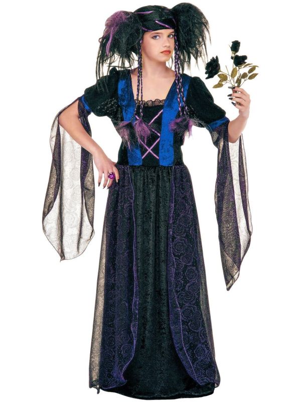 Gothic Princess Kinderen Kostuum