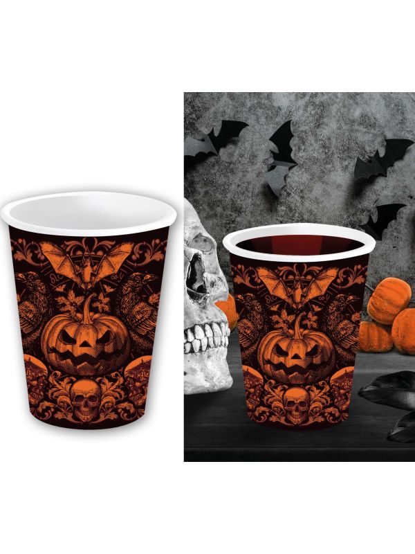 Gothic Pumpkins Partybekers