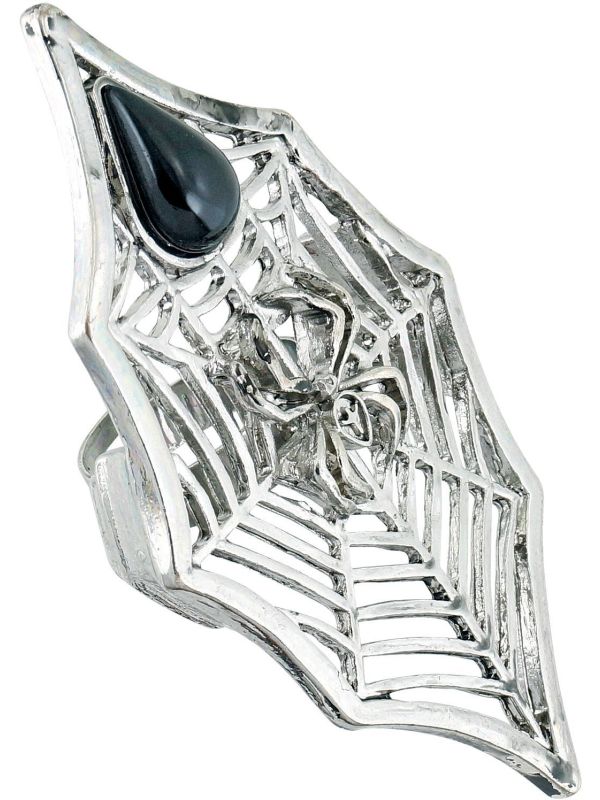 Gothic Spinnenweb Ring