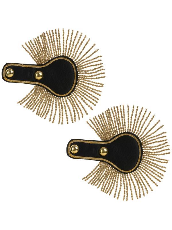 Goud Zwarte Schouderversieringen