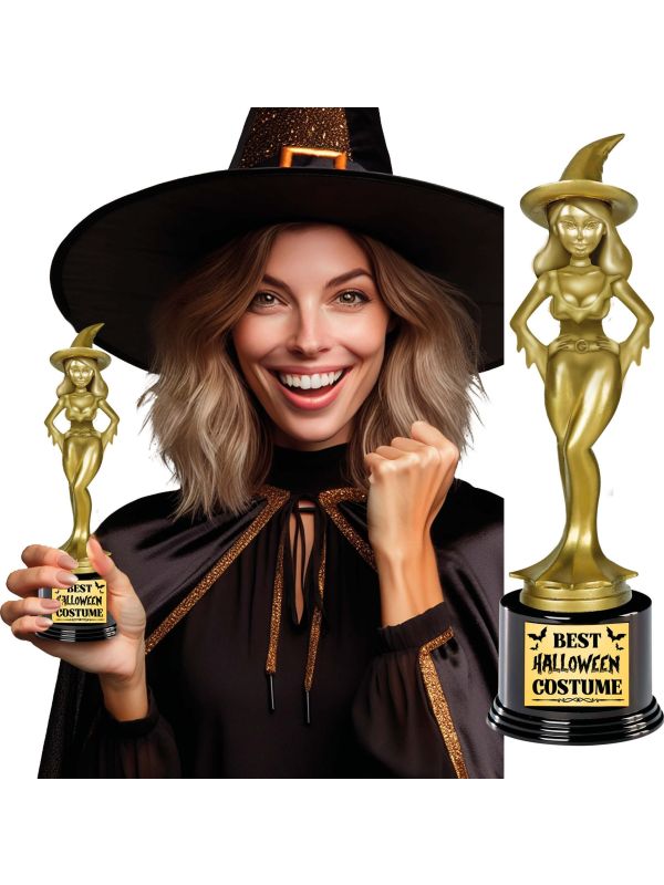 Gouden Beste Halloween Outfit Heks Award