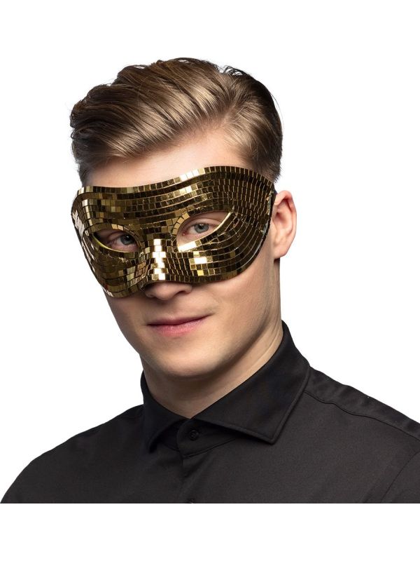 Gouden Disco Oogmasker