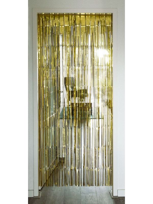 Gouden Franjegordijn 200X100 cm