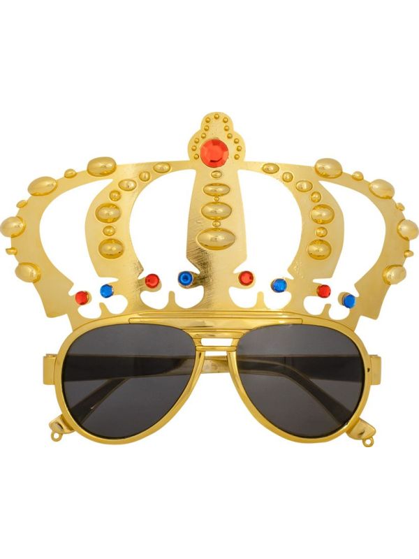 Gouden King Partybril