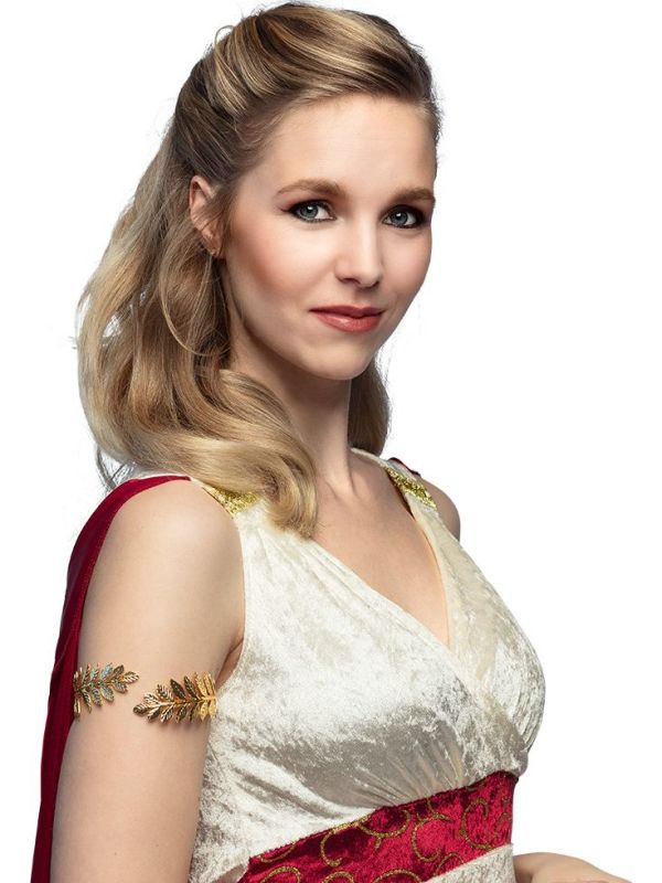 Gouden Laurier Romeinse Armband Dames