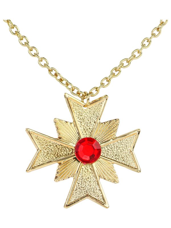 Gouden Medaillon Ketting