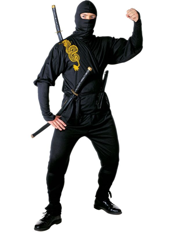 Gouden Ninja Kostuum