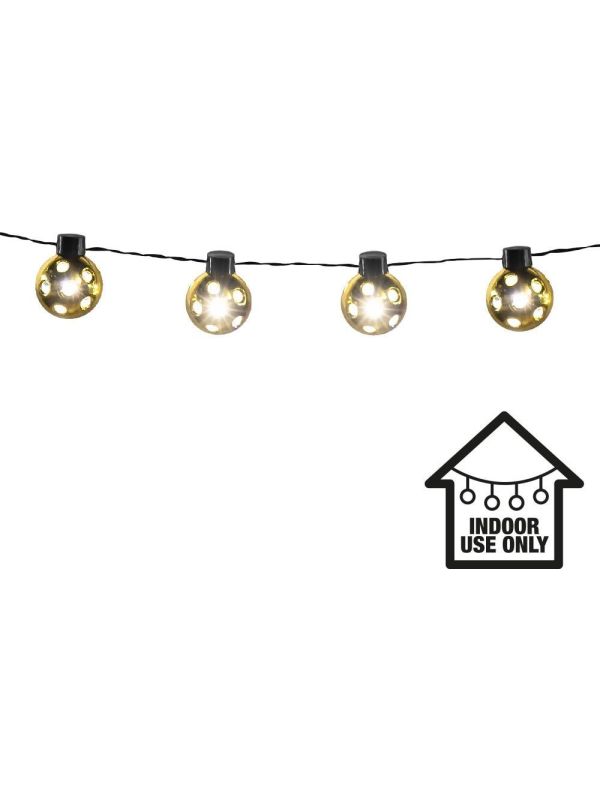 Gouden Partybal Led Lichtsnoer