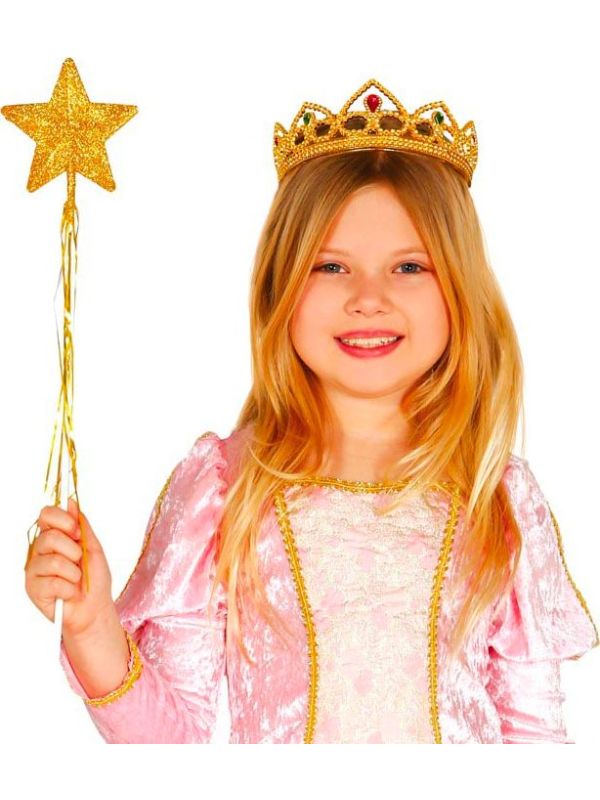 Gouden Toverstaf met Linten