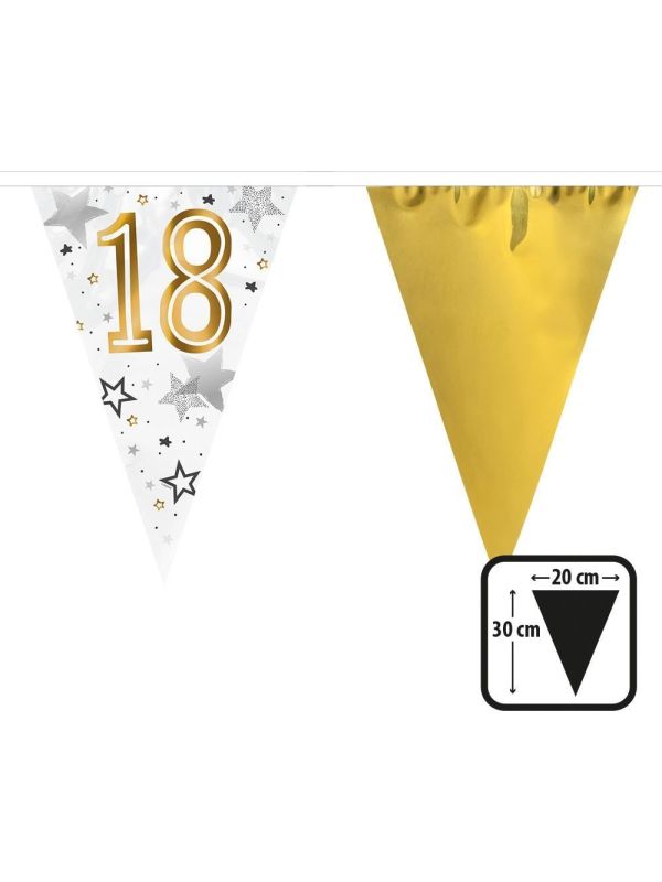 Gouden Verjaardag Vlaggenlijn 18 Jaar