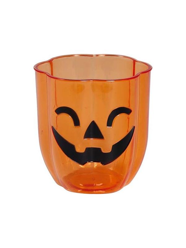 Griezelige Oranje Pompoen Beker Halloween